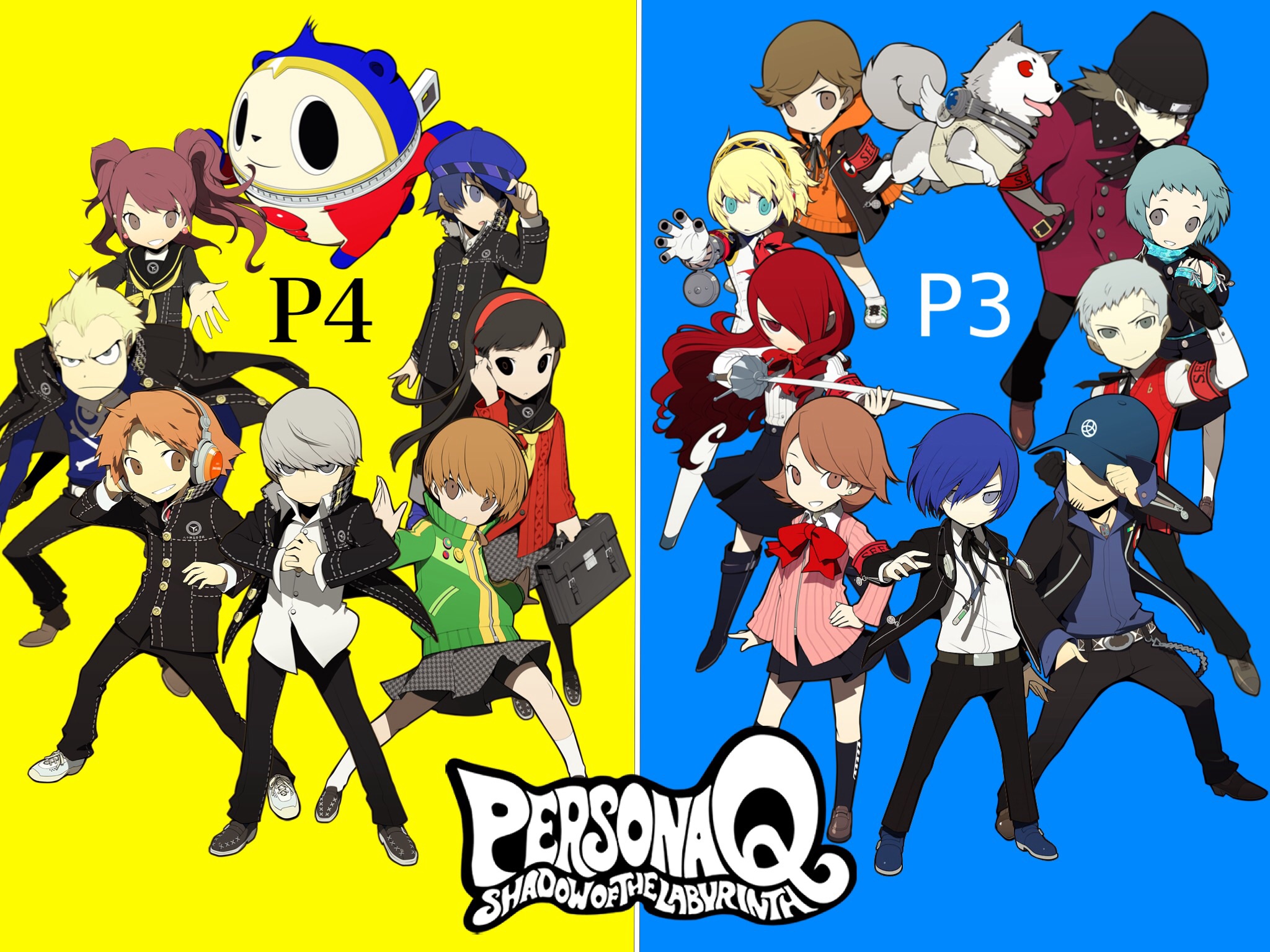 Persona Q Wallpapers