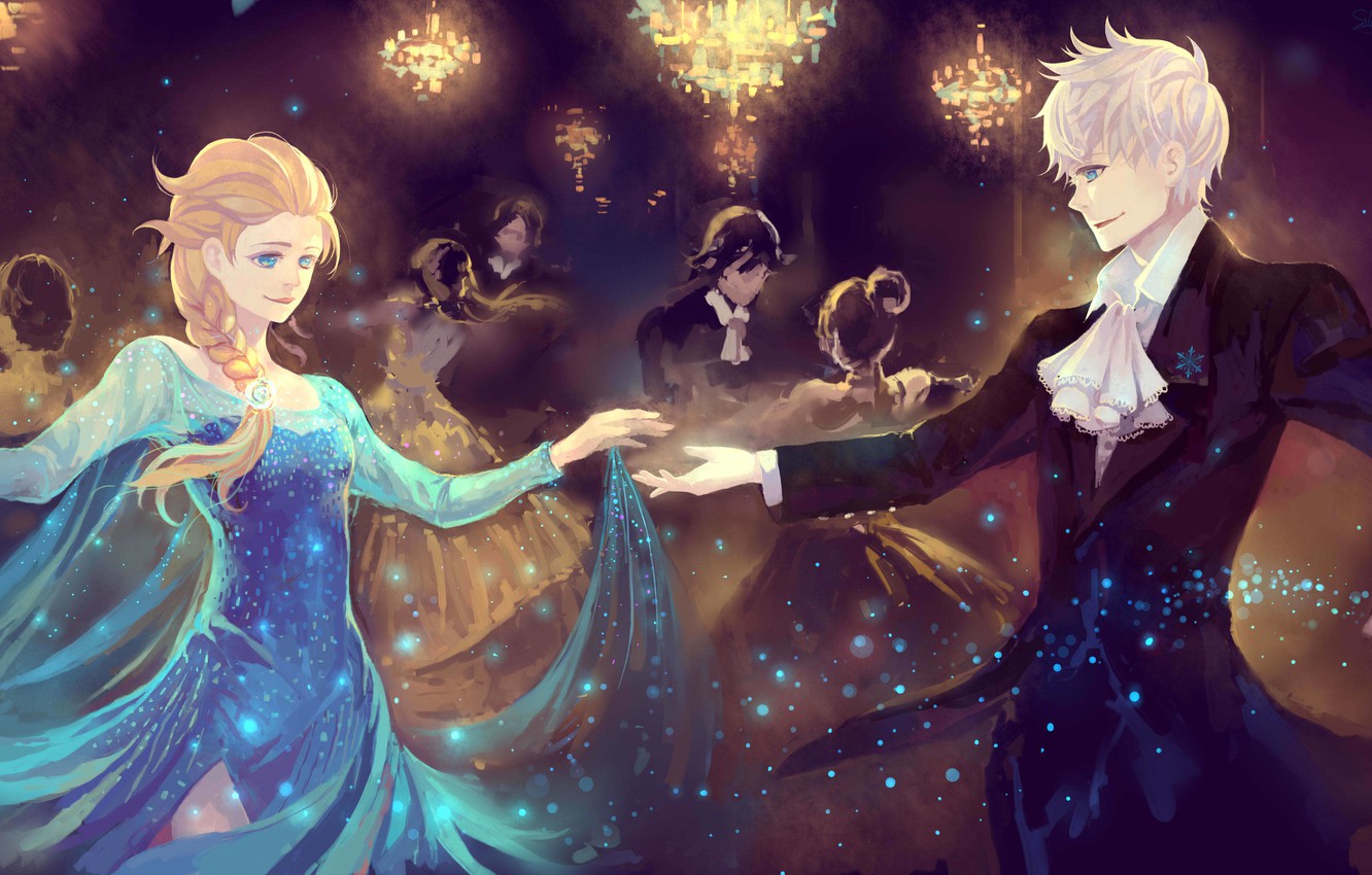 Pictures Of Elsa And Jack Frost Wallpapers