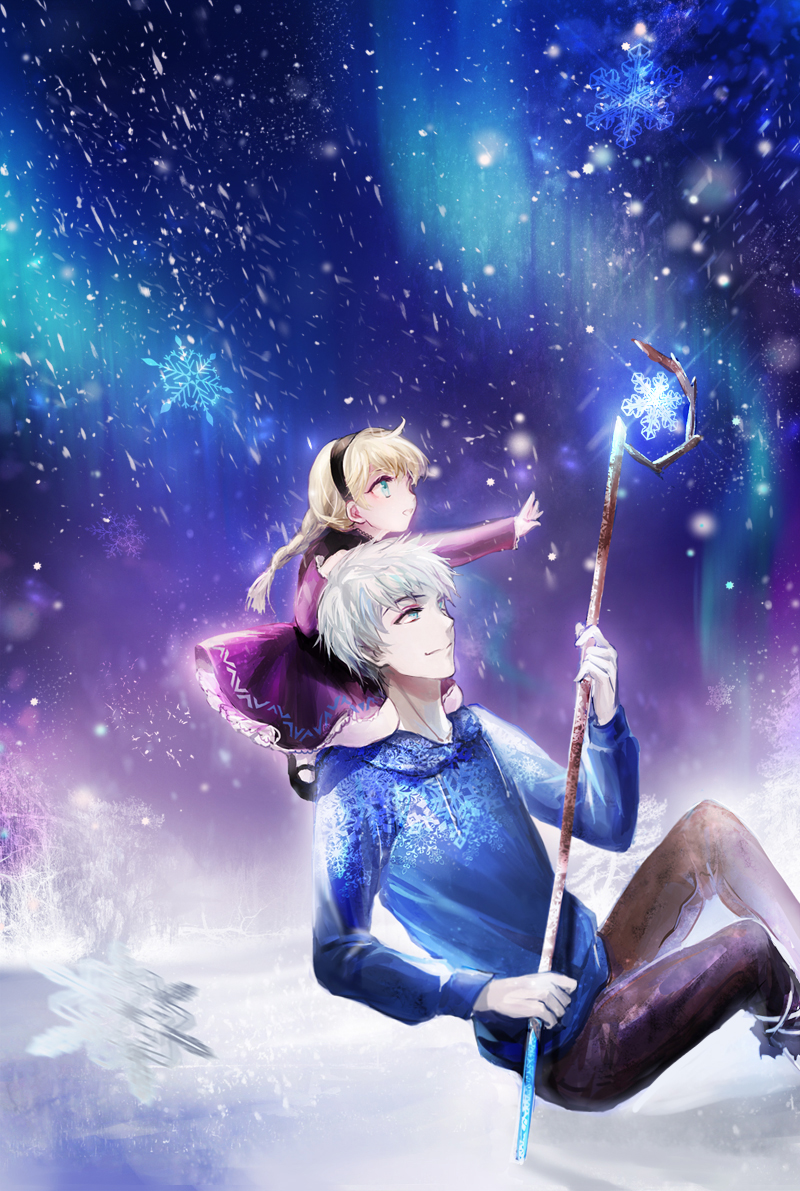 Pictures Of Elsa And Jack Frost Wallpapers
