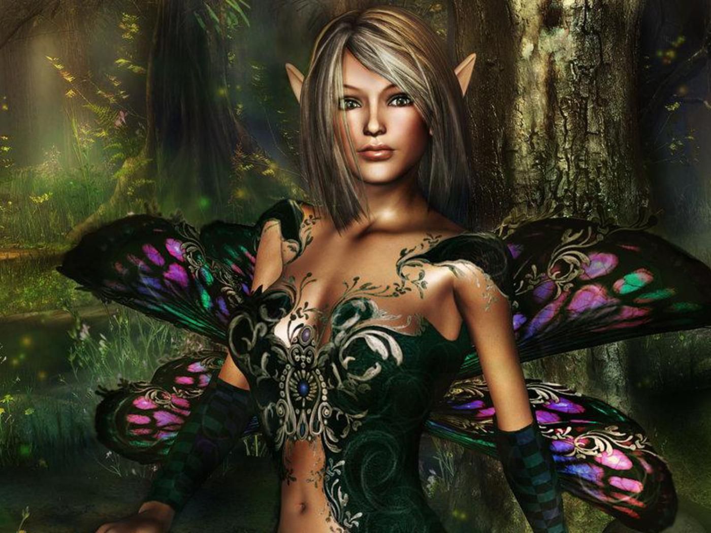Pictures Of Fairies And Butterflies Wallpapers