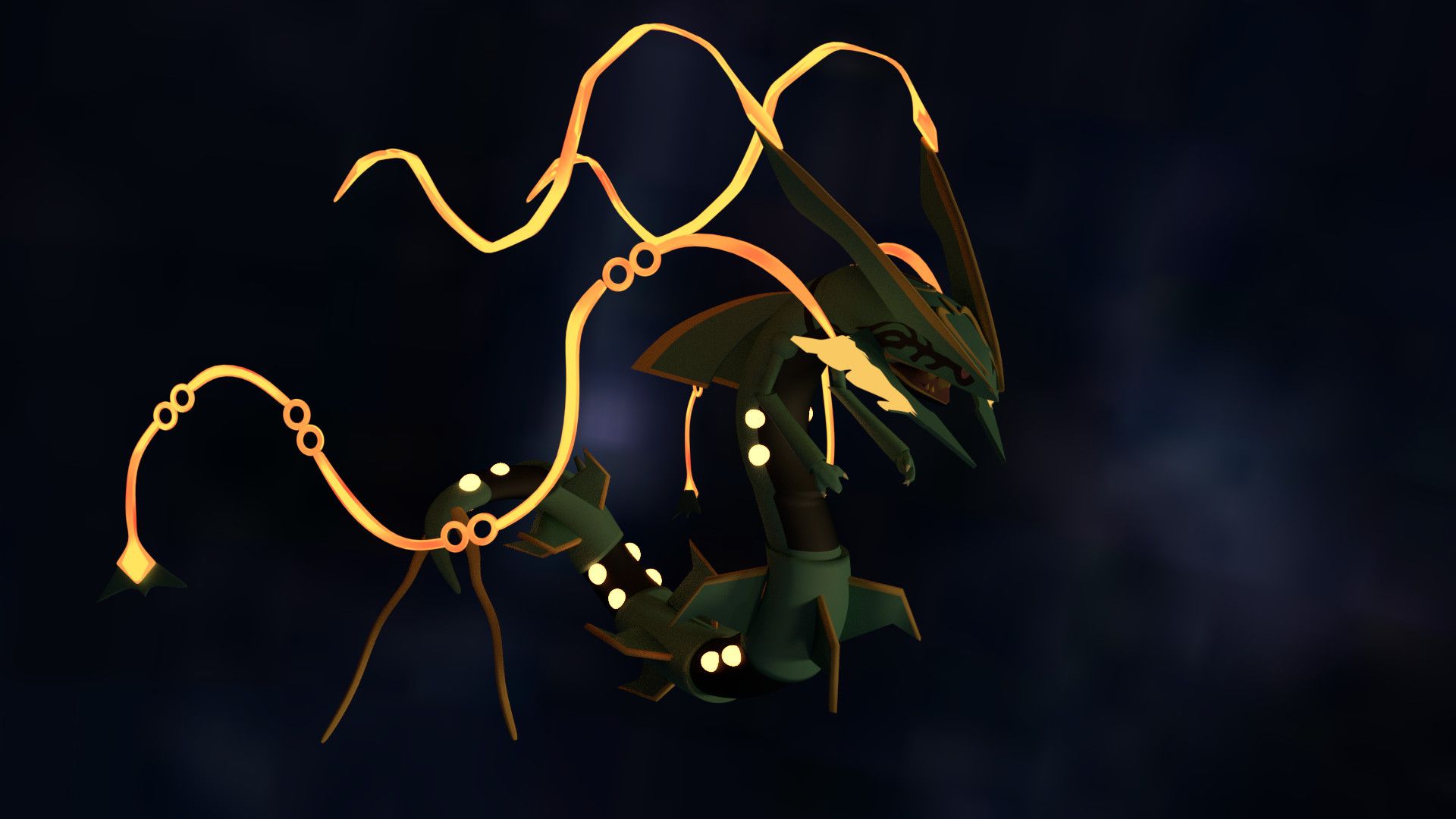 Pictures Of Mega Rayquaza Card Wallpapers