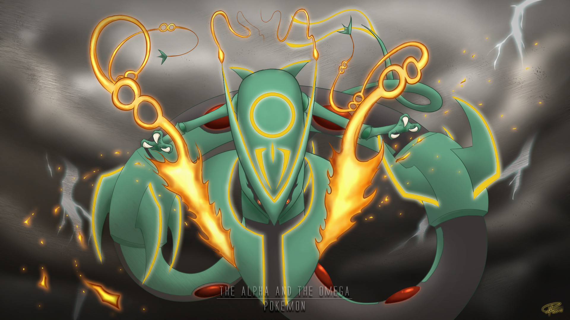 Pictures Of Mega Rayquaza Card Wallpapers