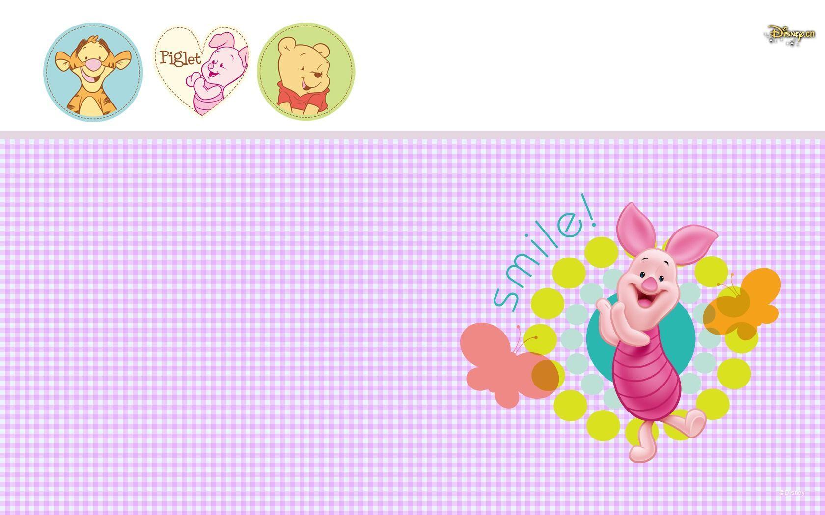 Piglet Wall Paper Wallpapers