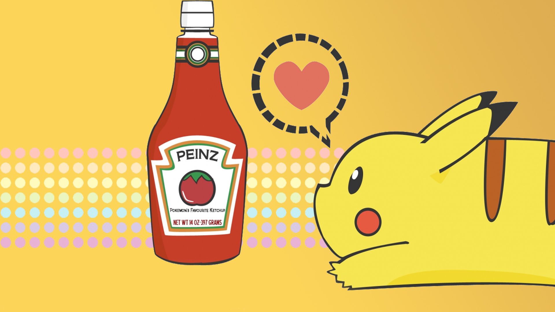 Pikachu Ketchup Wallpapers