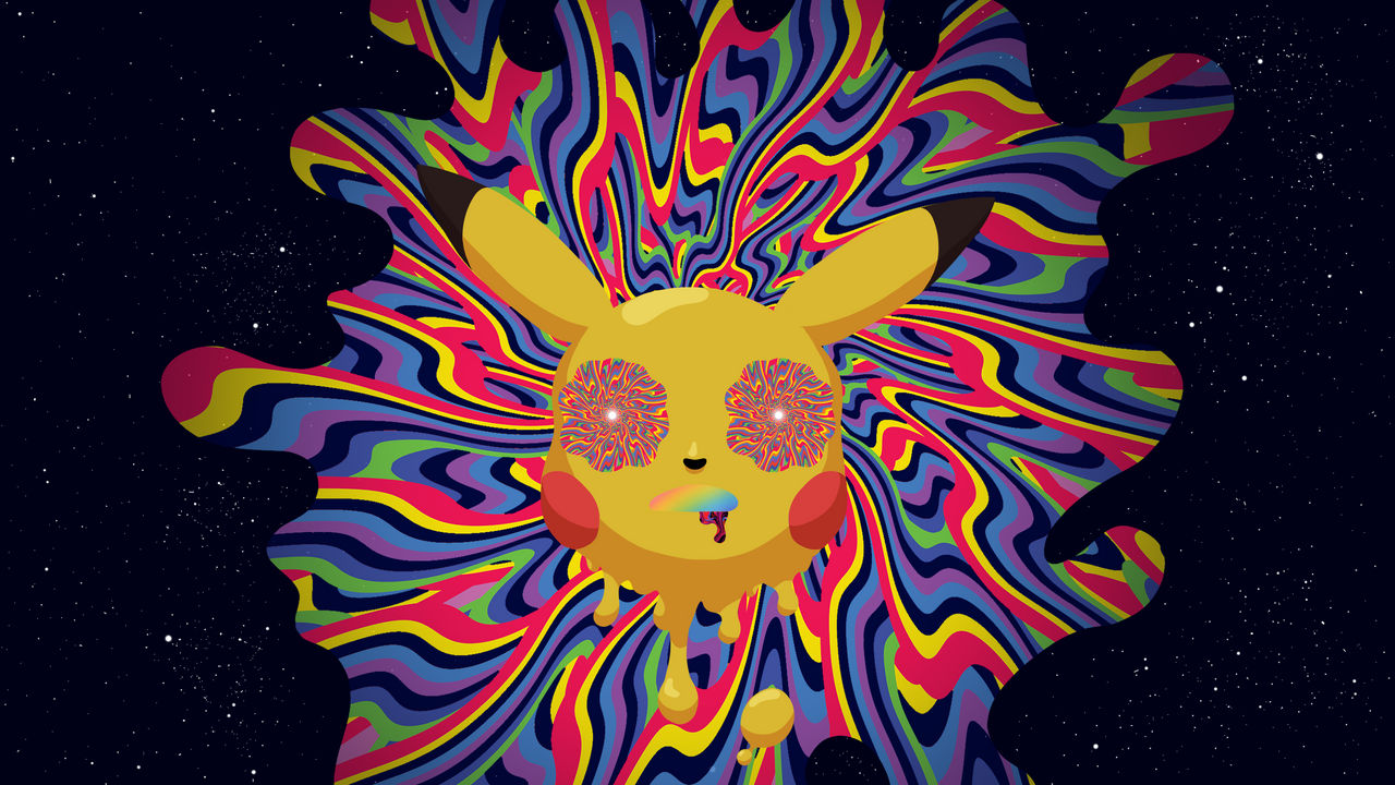 Pikachu On Acid Wallpapers