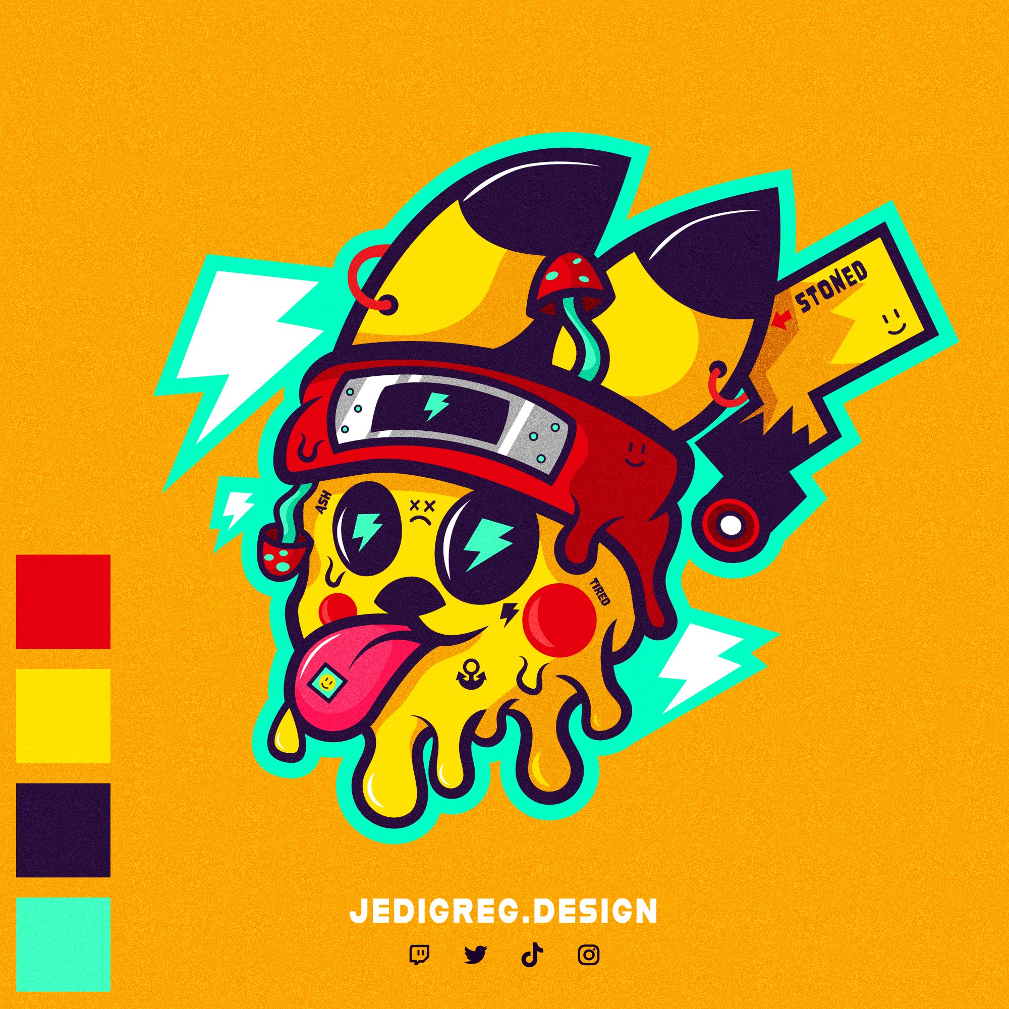 Pikachu On Acid Wallpapers