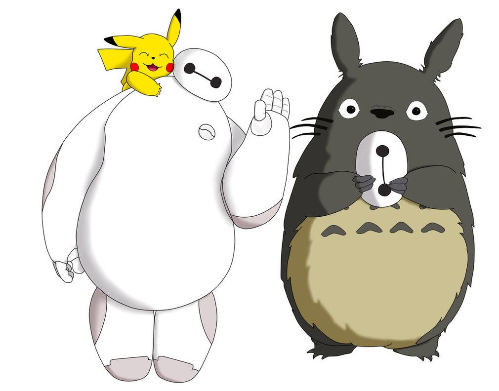 Pikachu Totoro Wallpapers