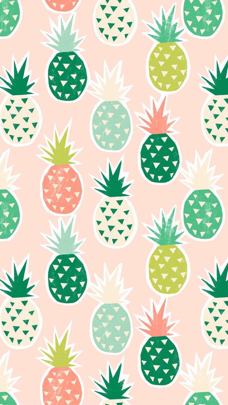 Pineapple Print Wallpapers