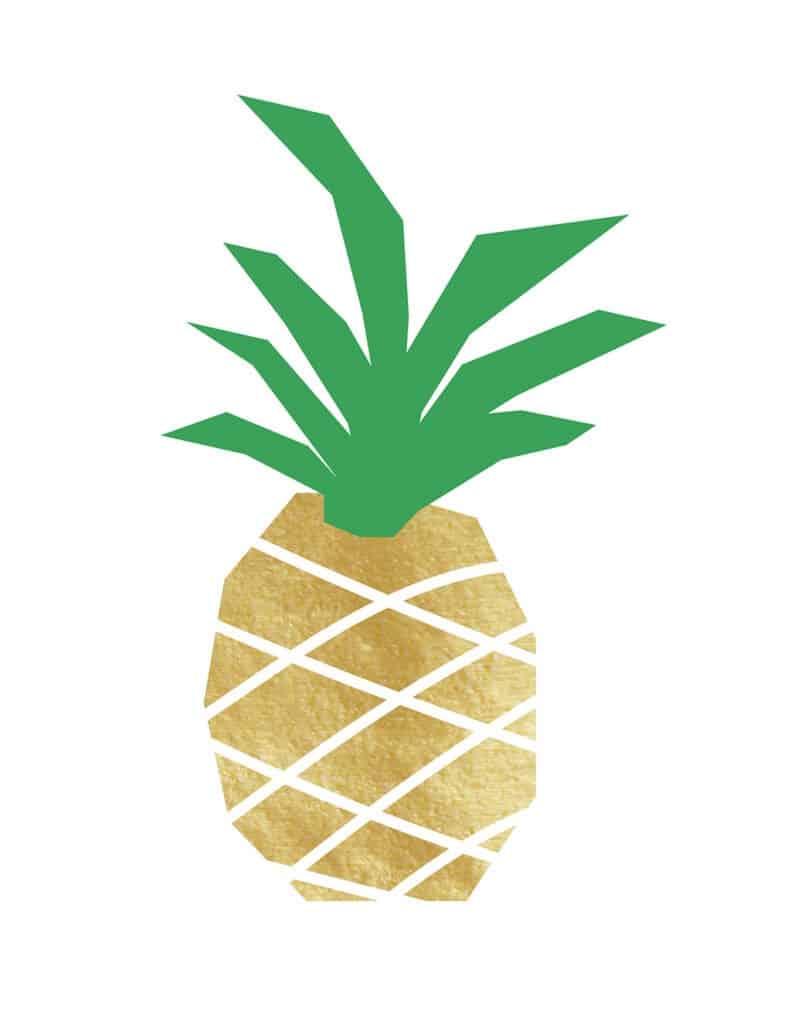 Pineapple Print Wallpapers