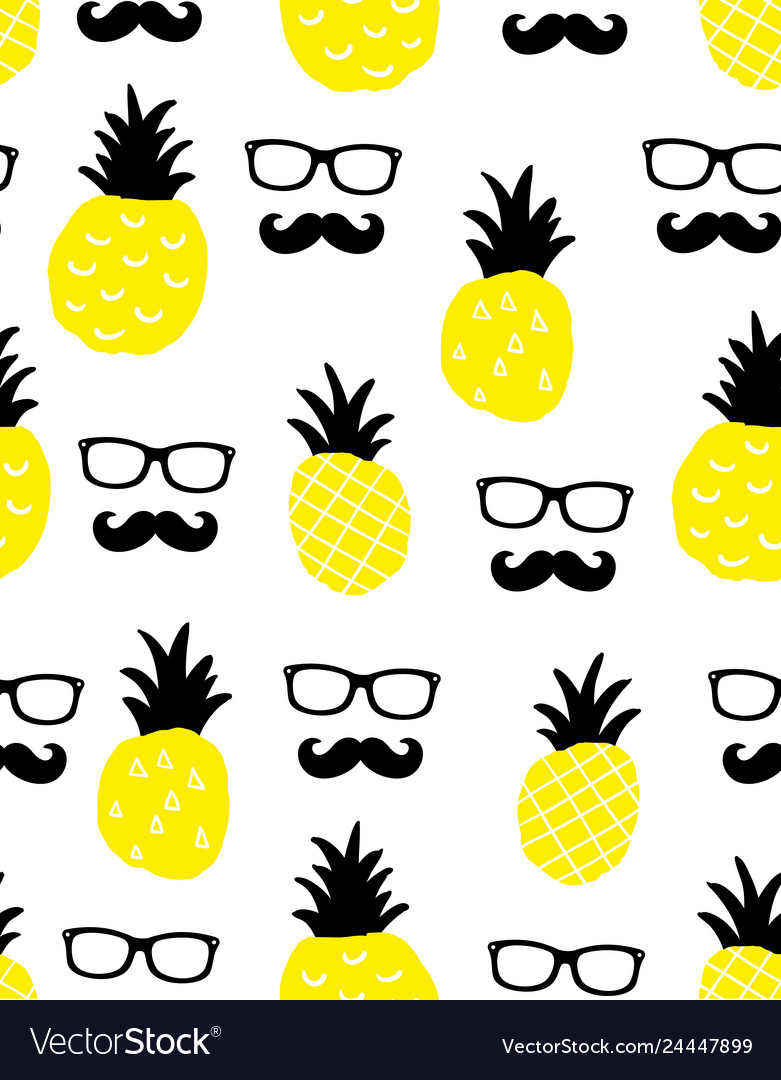 Pineapple Print Wallpapers