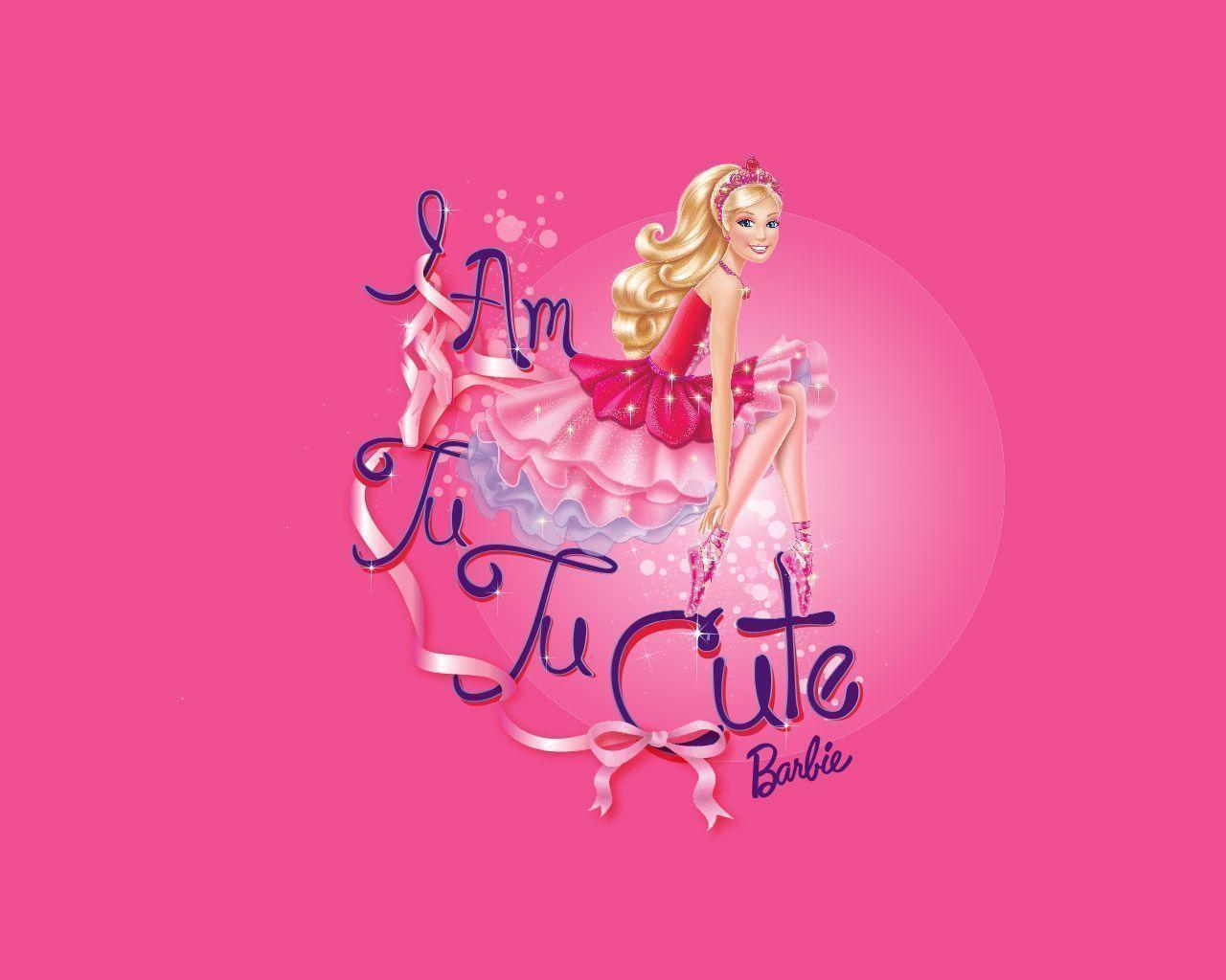 Pink Barbie Logo Wallpapers