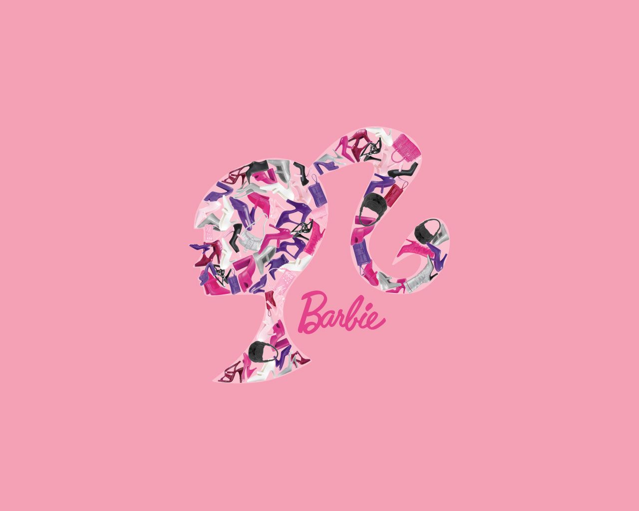 Pink Barbie Logo Wallpapers