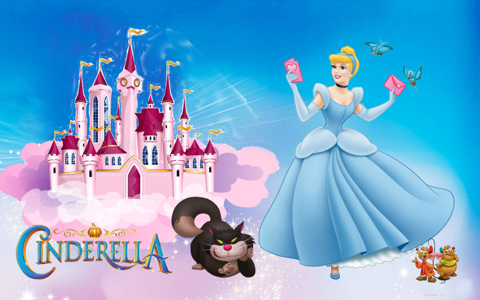 Pink Cinderella Wallpapers