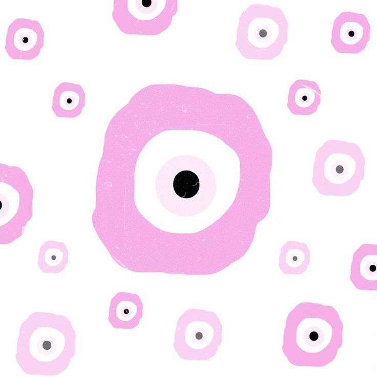 Pink Evil Eye Wallpapers