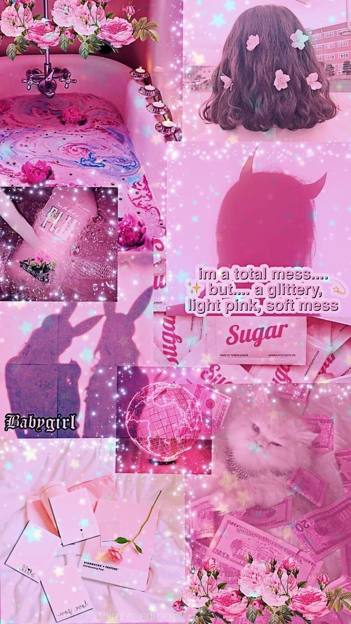 Pink Glitter Aesthetic Wallpapers