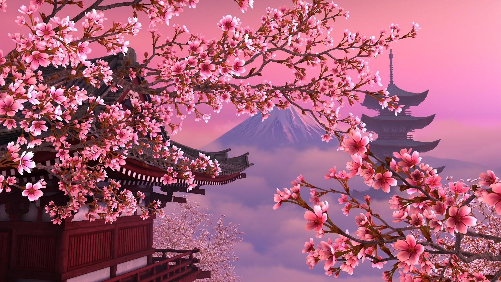 Pink Japanese Wallpapers