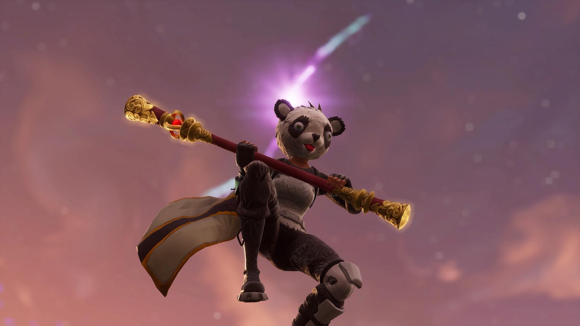 Pink Panda Fortnite Wallpapers