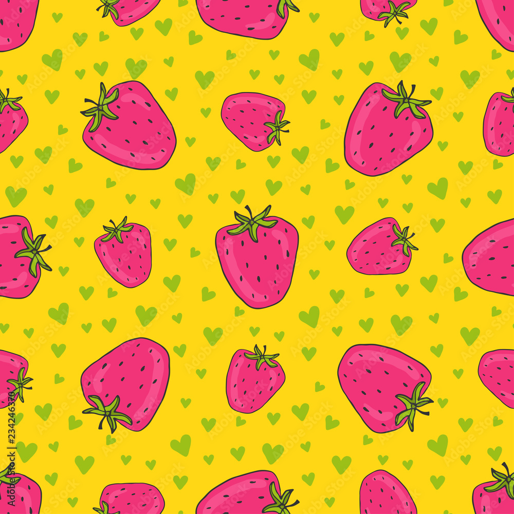 Pink Strawberry Aesthetic Wallpapers
