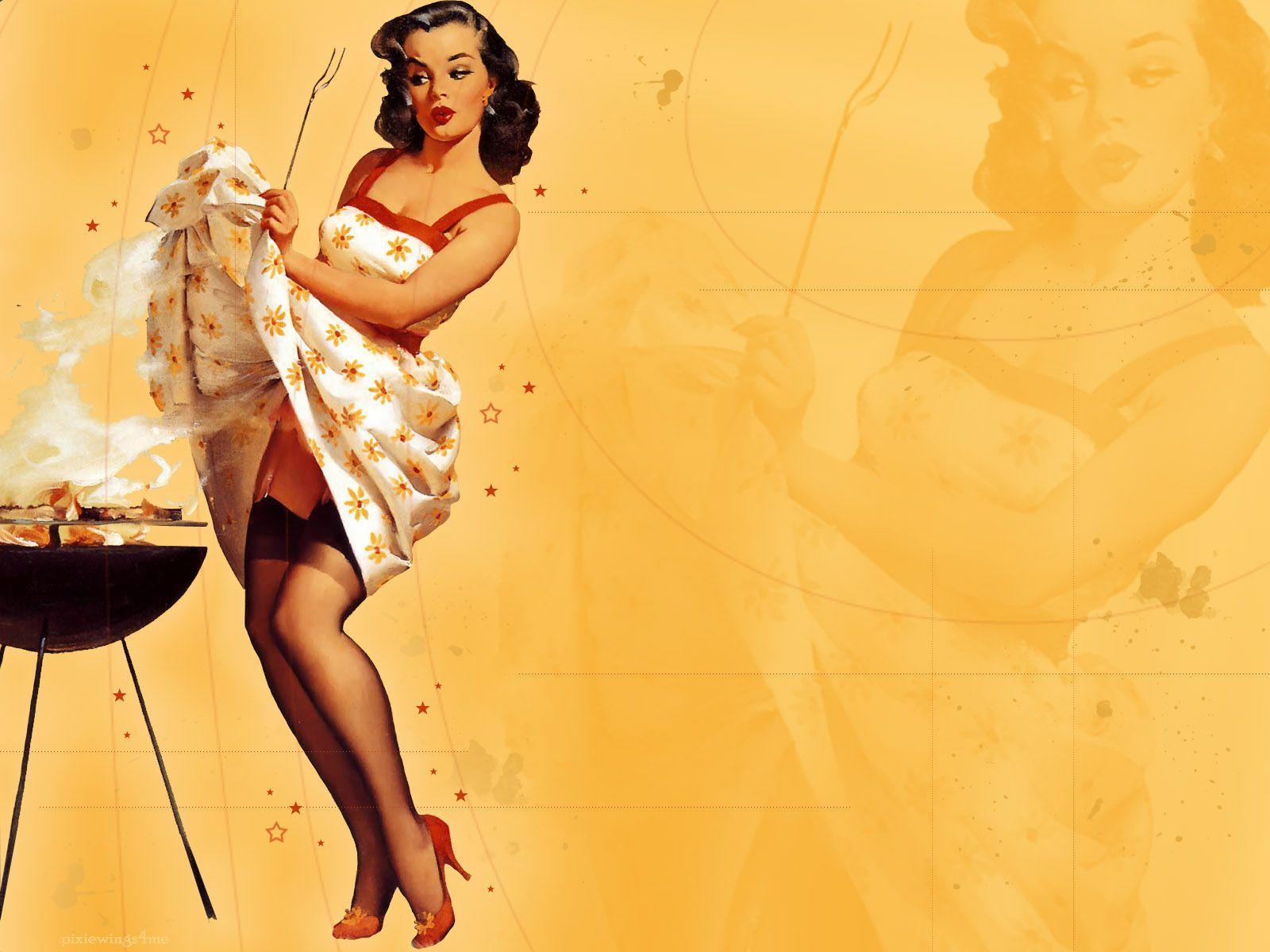 Pinup Girls Wallpapers