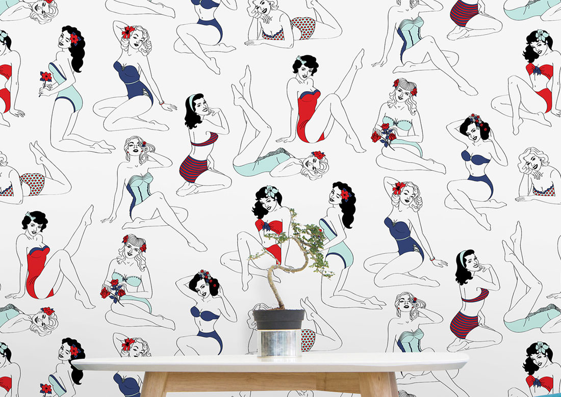 Pinup Walpaper Wallpapers