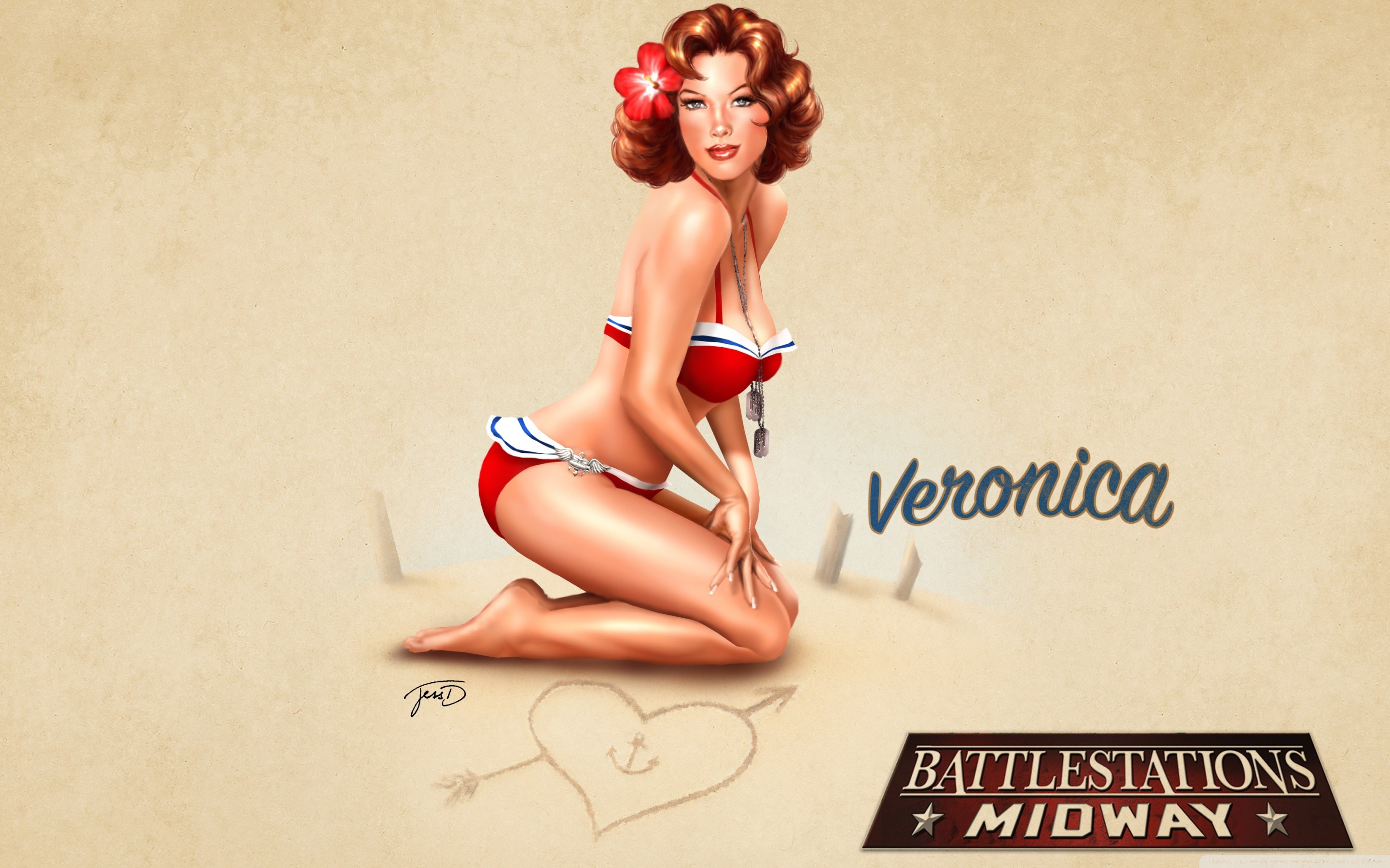 Pinup Walpaper Wallpapers