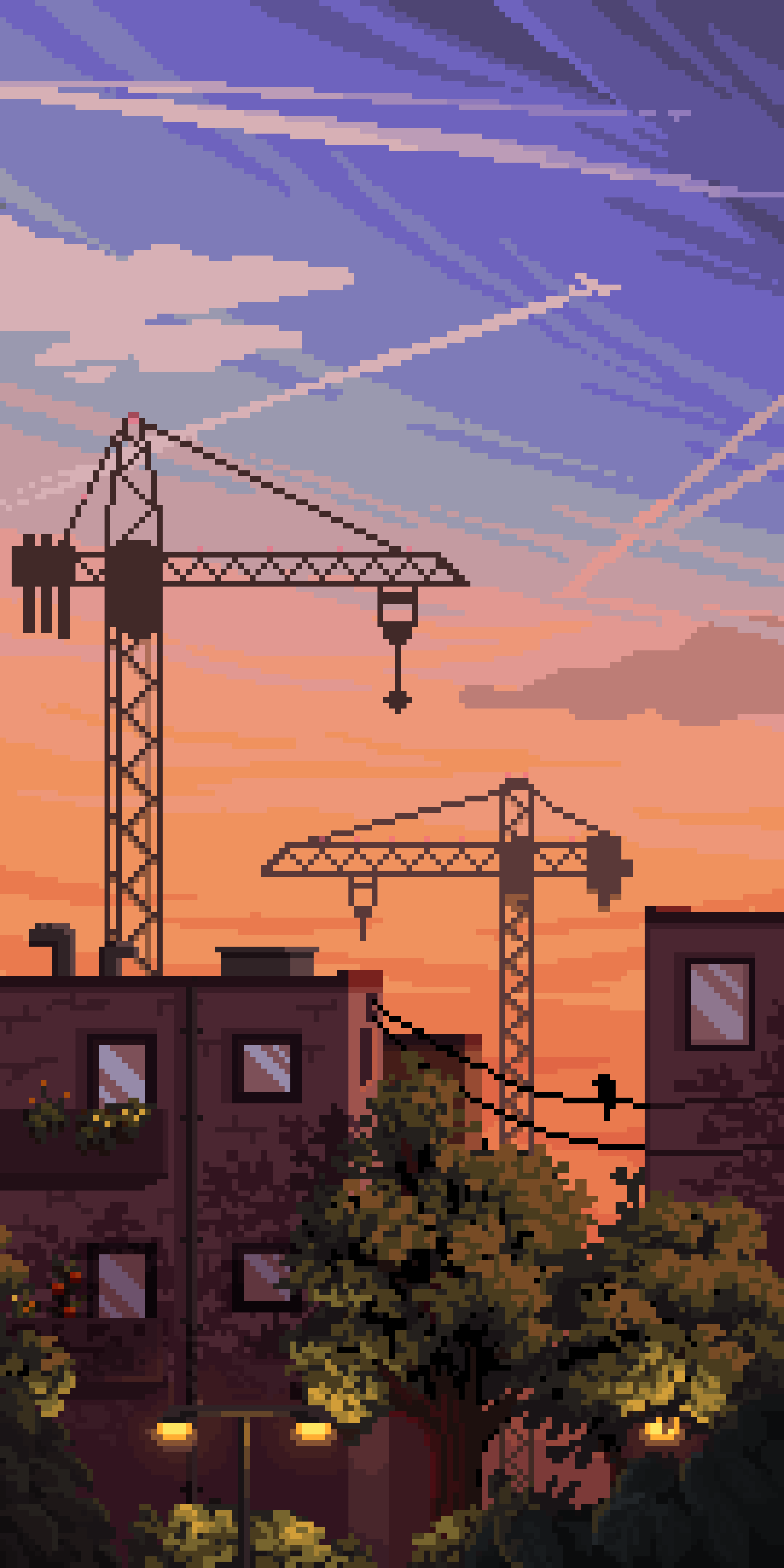 Pixel Art Phone Wallpapers