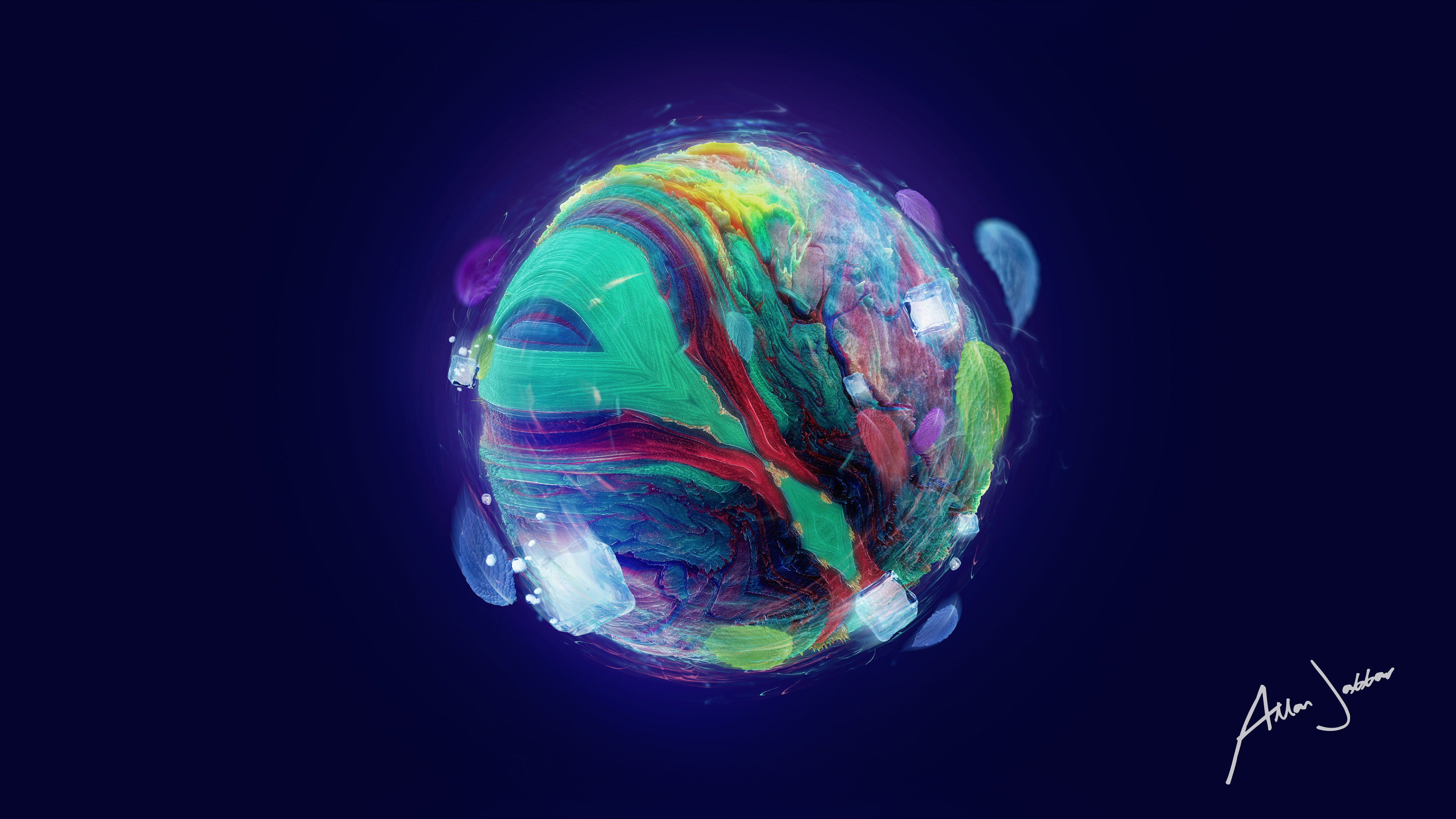 Planet Abstract Wallpapers