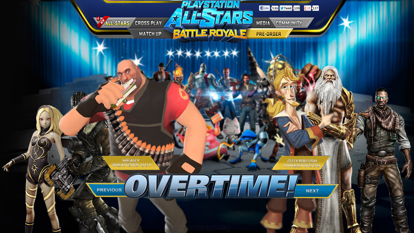 Playstation Allstars Battle Royale Wallpapers