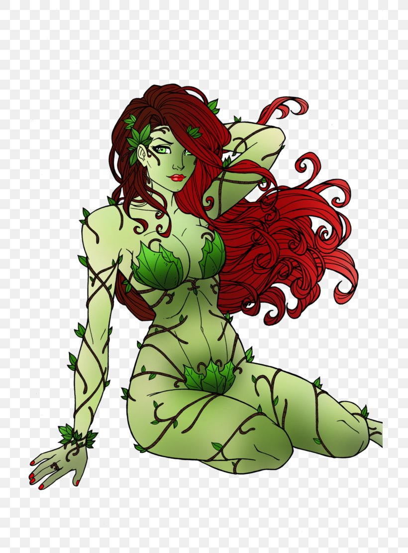 Poison Ivy Cartoon Drawing Wallpapers