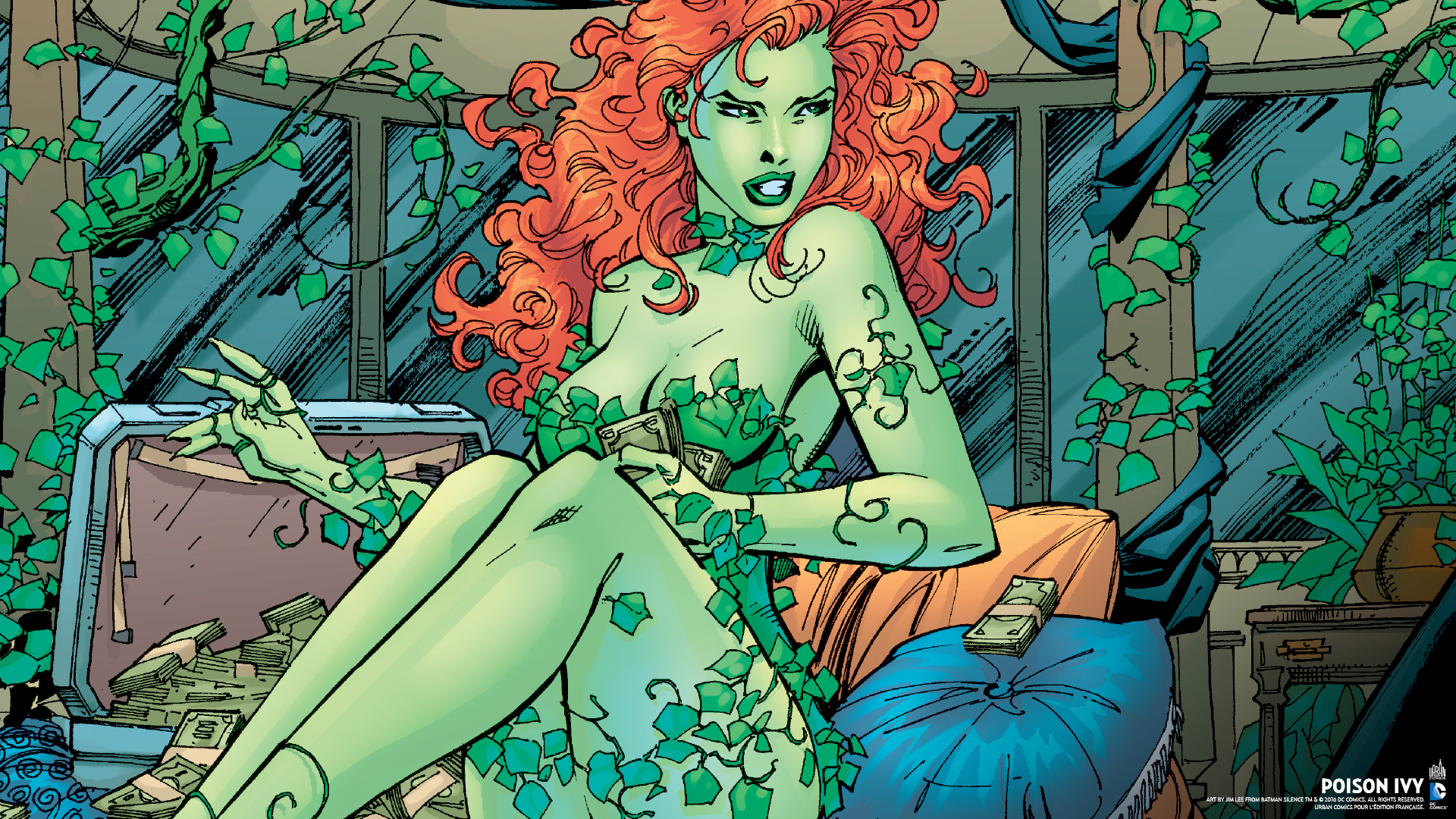 Poison Ivy Comic Wallpapers