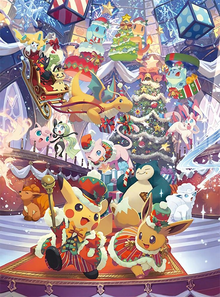 Pokemon Christmas Wallpapers