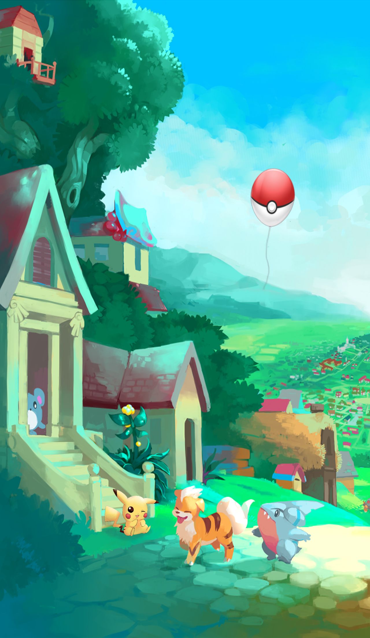 Pokemon Landscapes Wallpapers