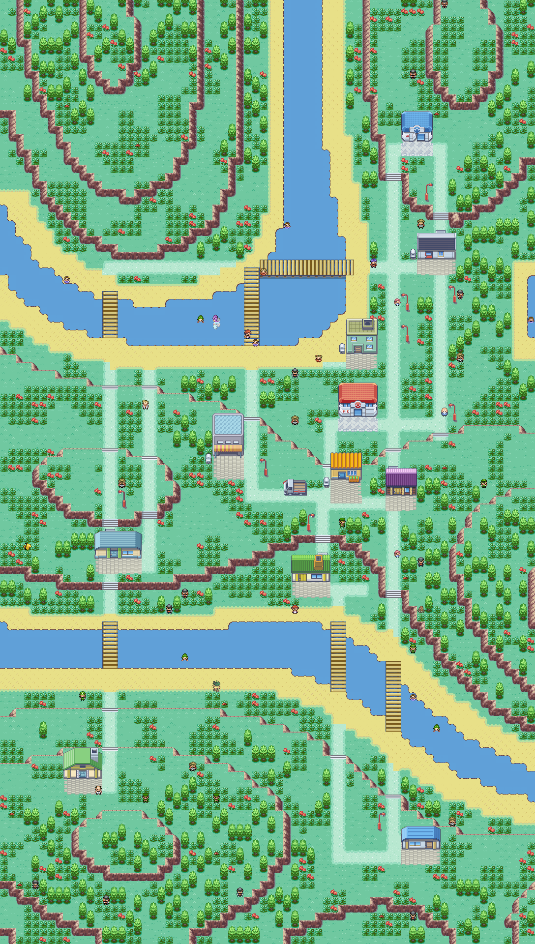 Pokemon Map Wallpapers