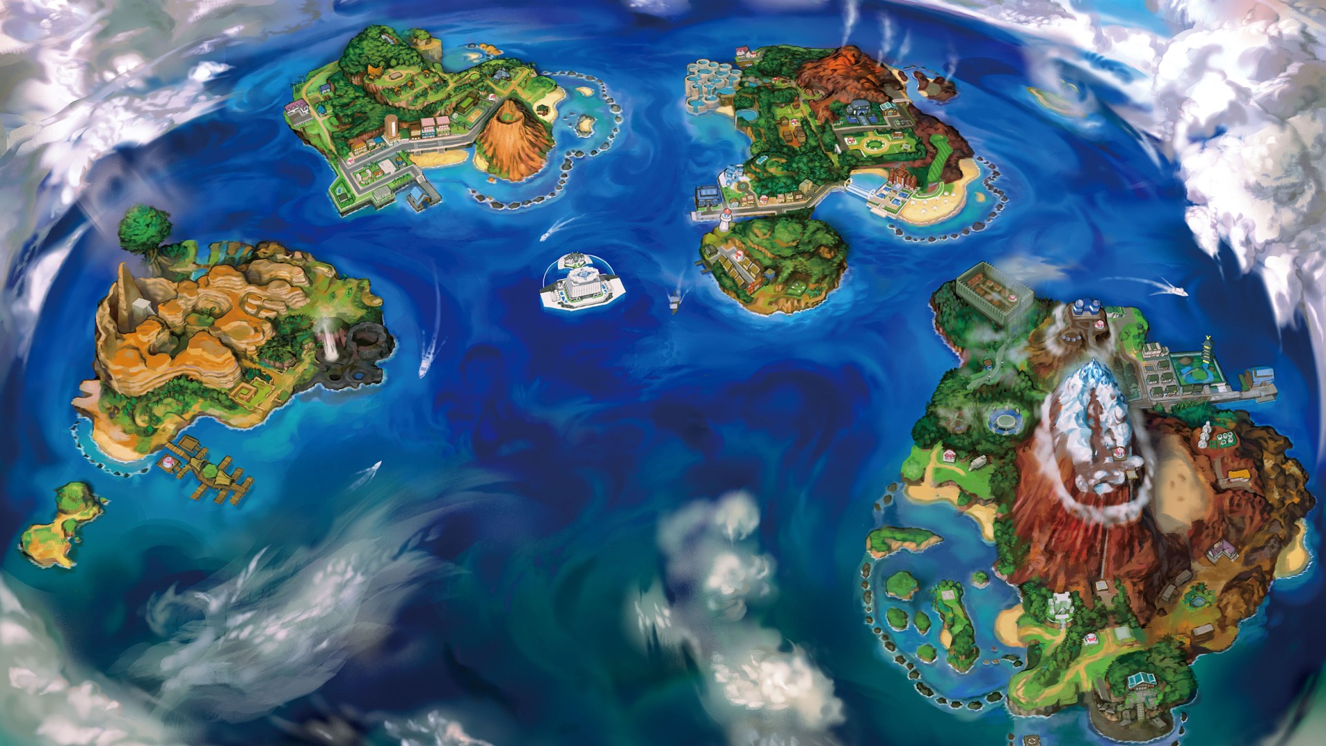 Pokemon Map Wallpapers