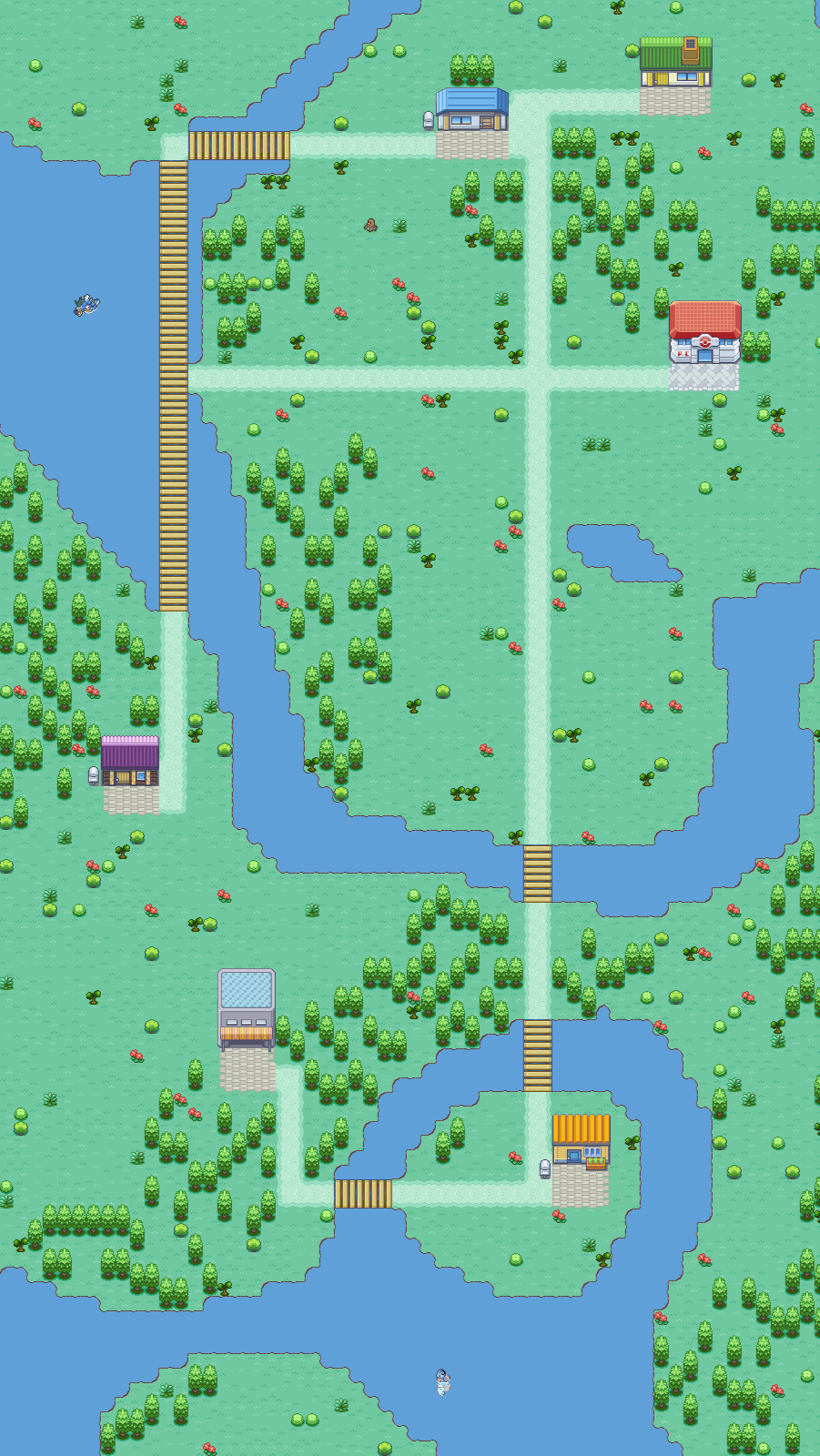 Pokemon Map Wallpapers