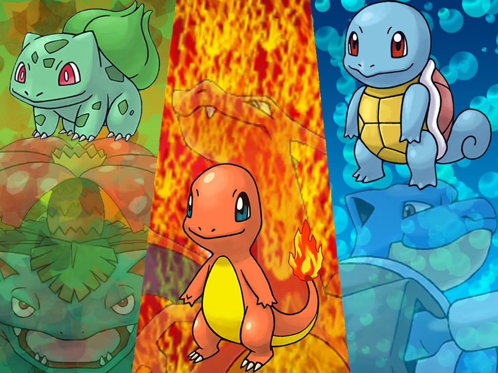 Pokemon Starters Wallpapers