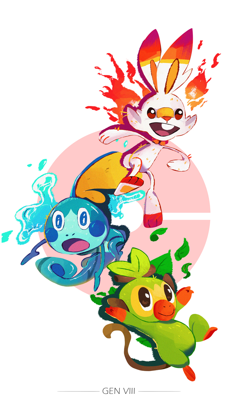 Pokemon Starters Wallpapers