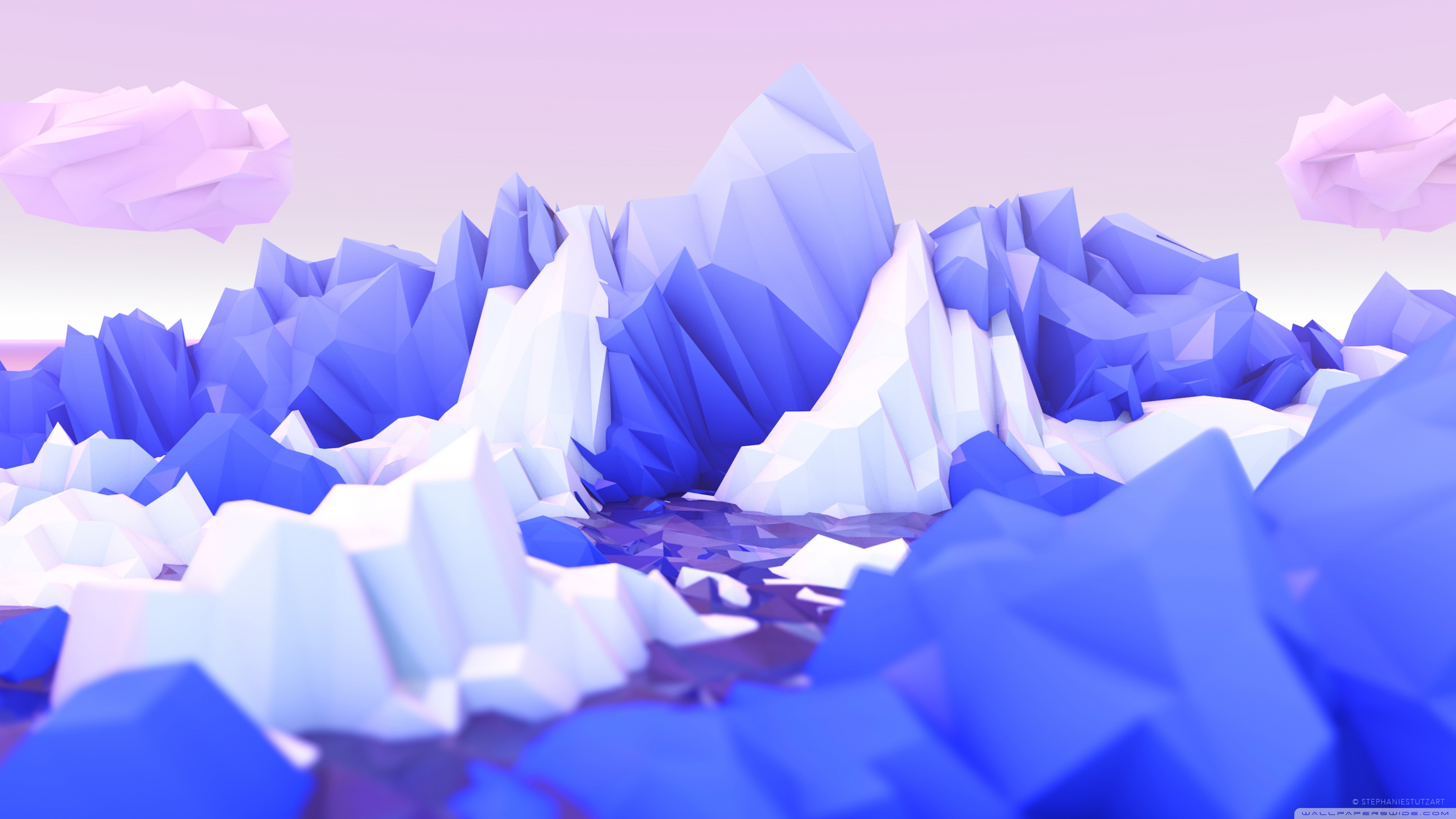 Polygon Landscape Wallpapers