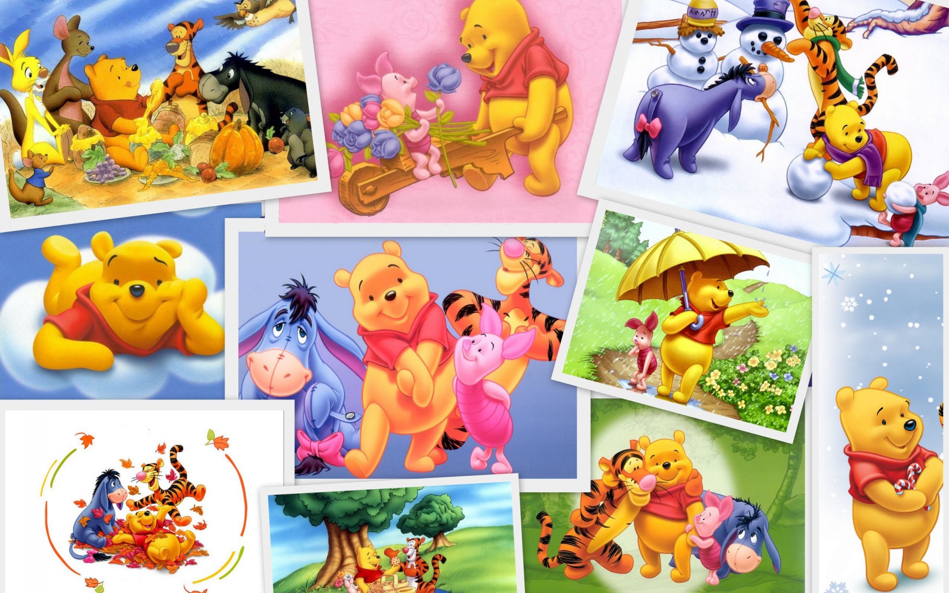 Pooh Bear Wall Paper Wallpapers