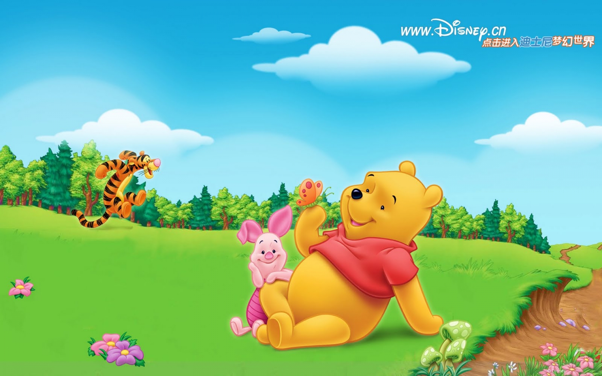 Pooh Bear Wall Paper Wallpapers