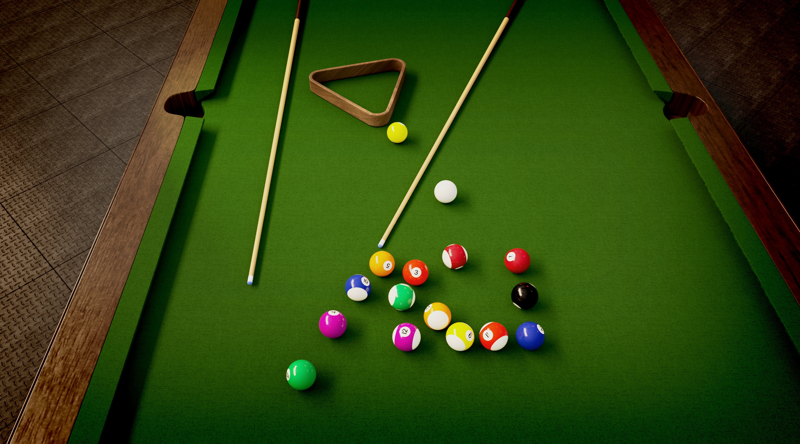 Pool Table Desktop Wallpapers