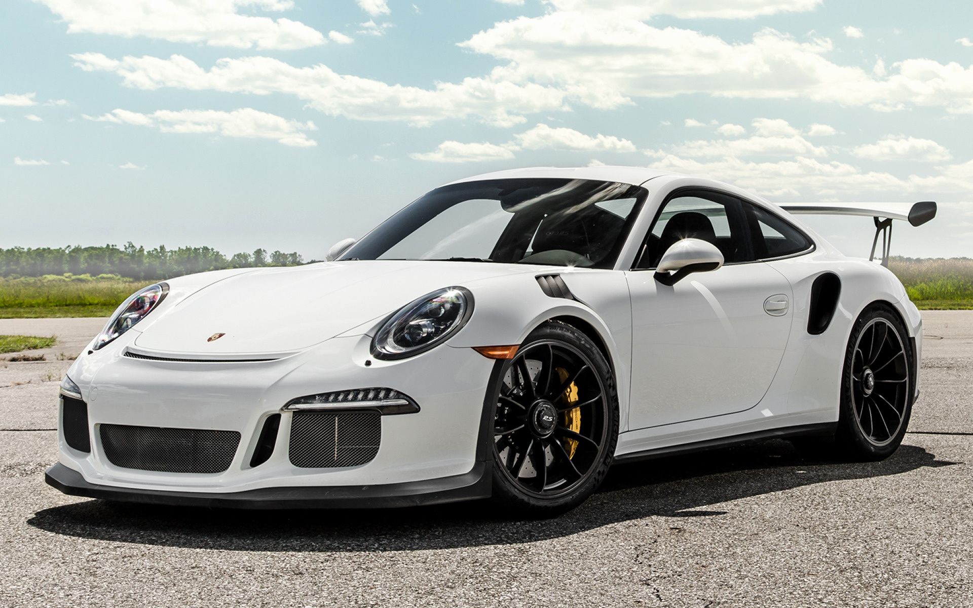 Porsche White Color Wallpapers