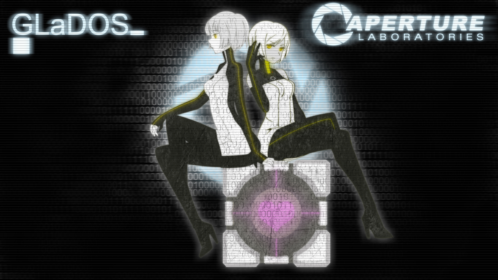 Portal 1 Glados Wallpapers