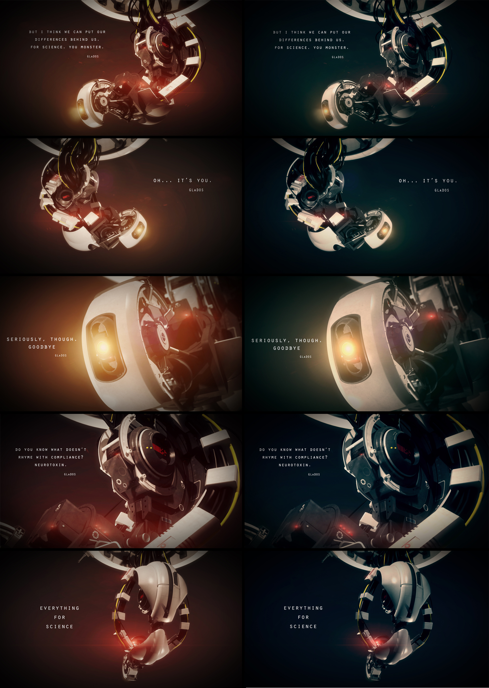 Portal 1 Glados Wallpapers