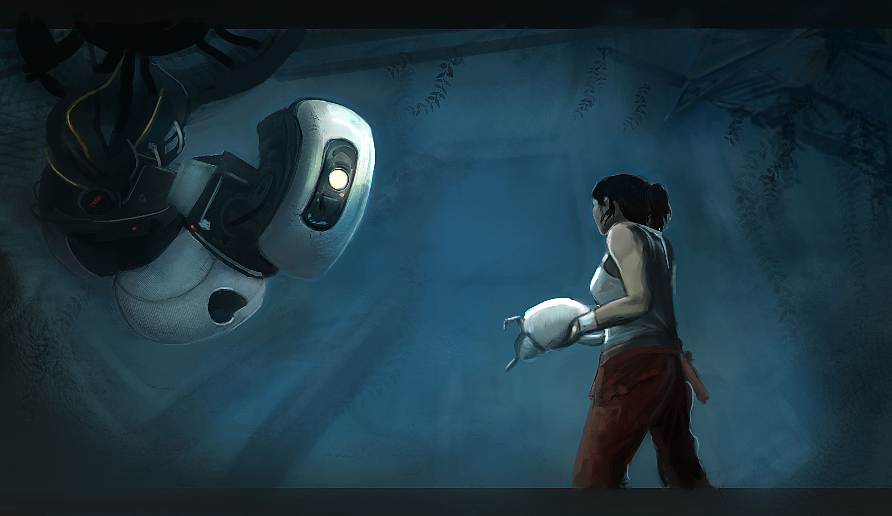 Portal 1 Glados Wallpapers