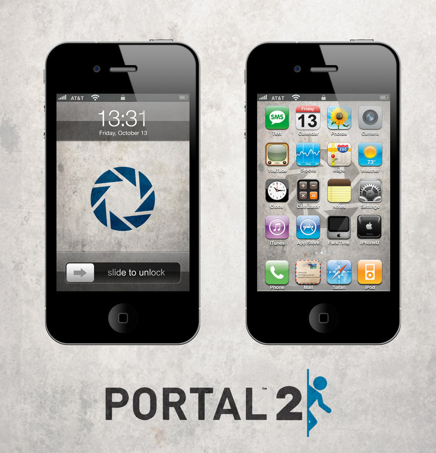 Portal 2 Iphone 5 Wallpapers