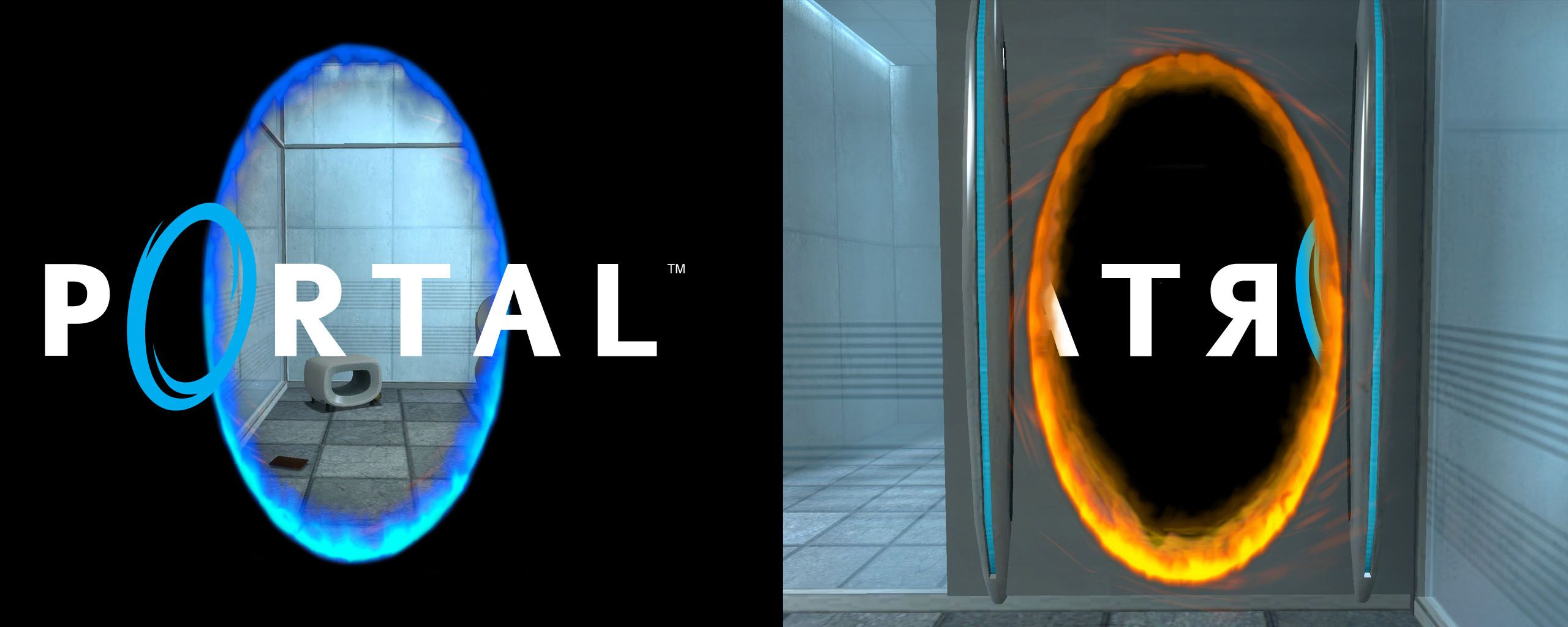 Portal Dual Monitor Wallpapers