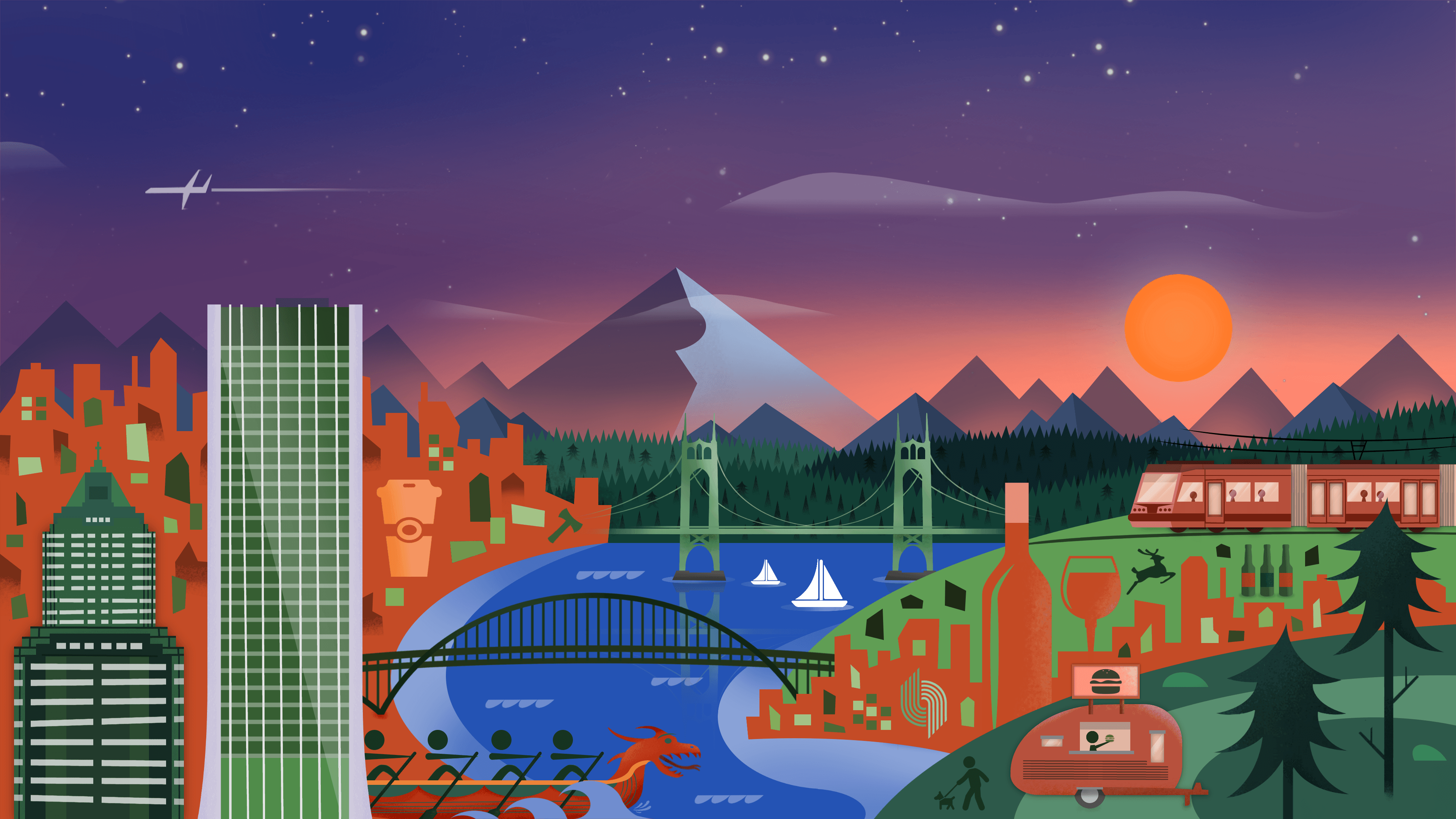 Portland Desktop Wallpapers