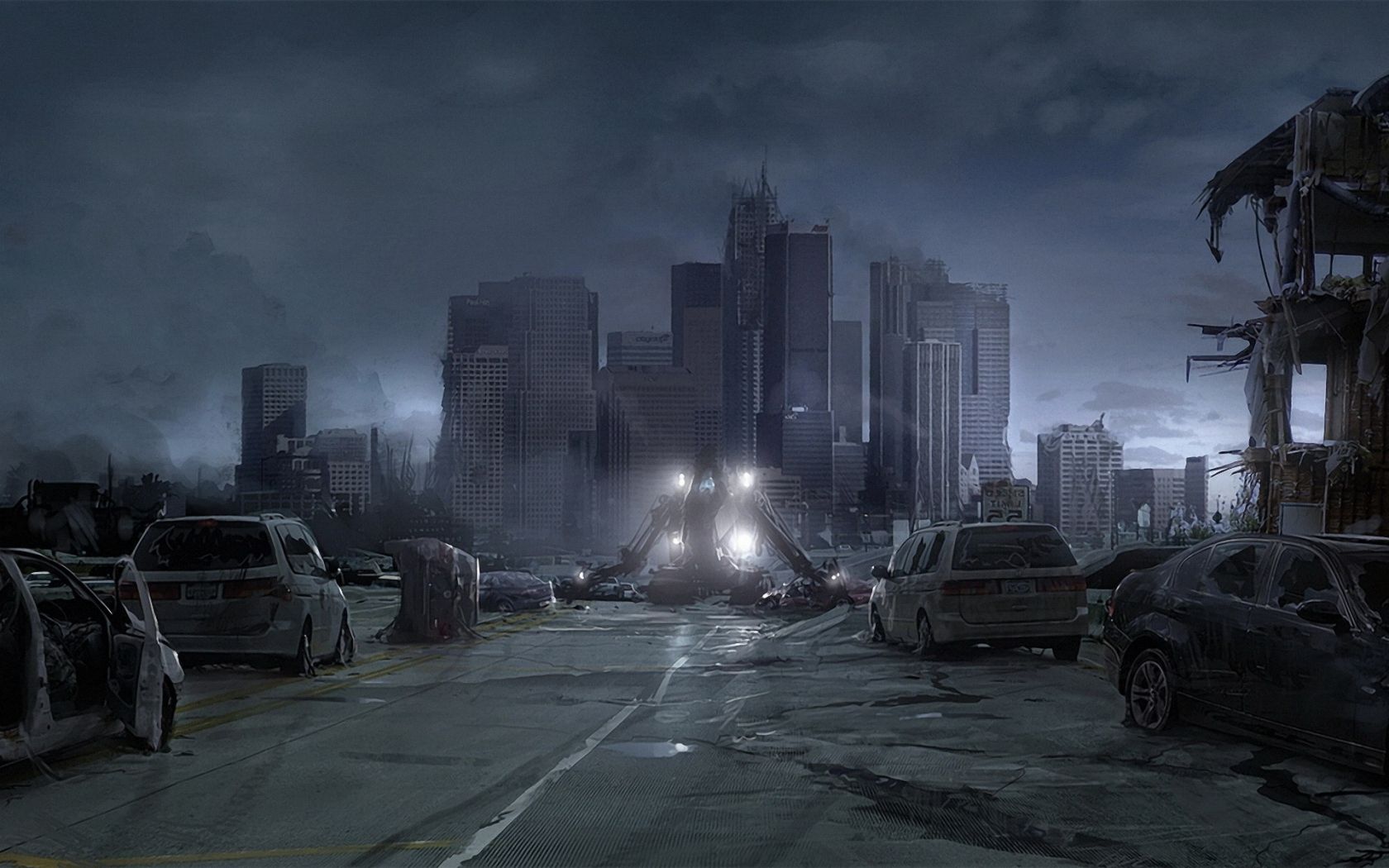 Post Apocalyptic City Zombies Wallpapers