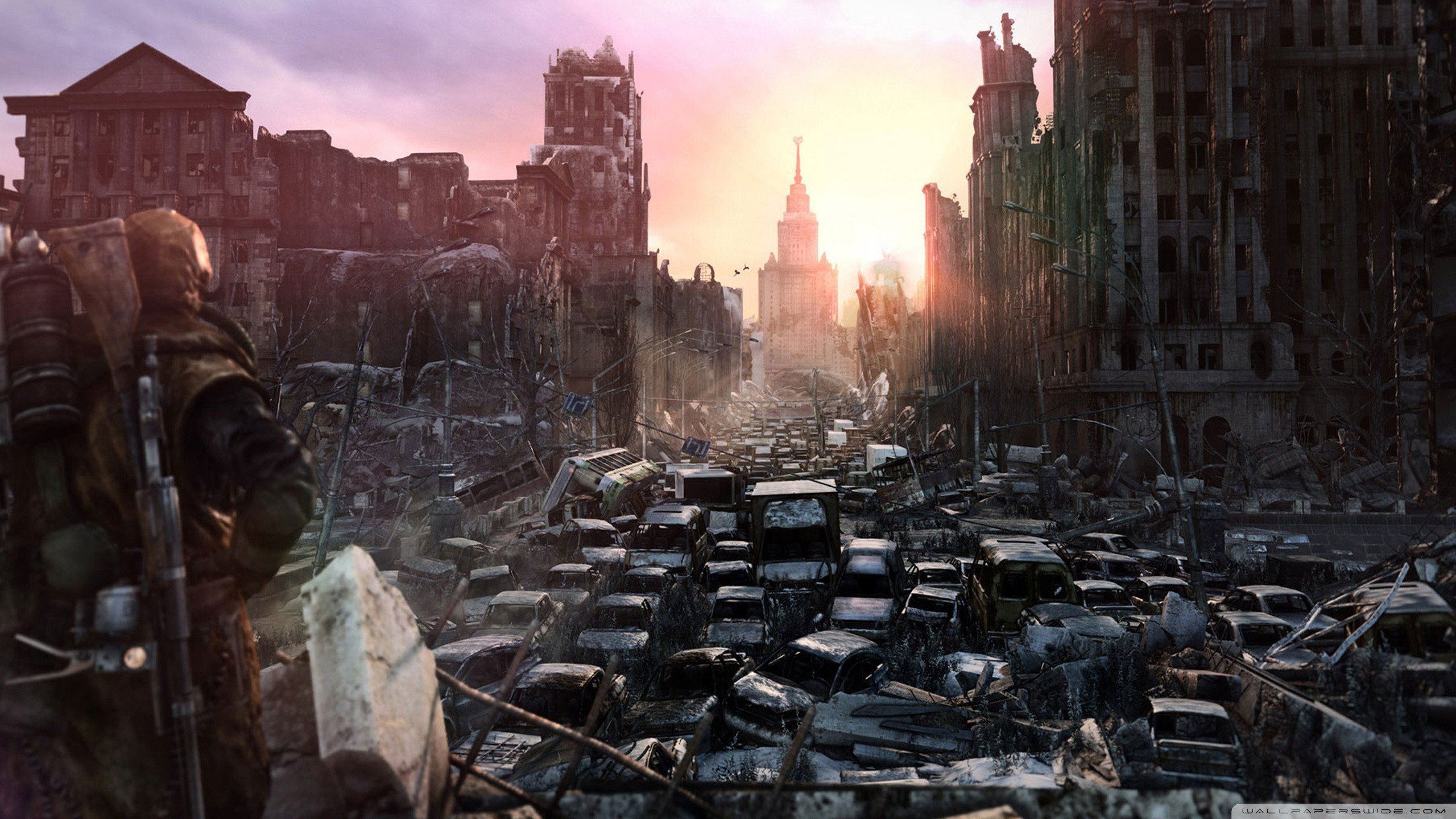 Post Apocalyptic City Zombies Wallpapers